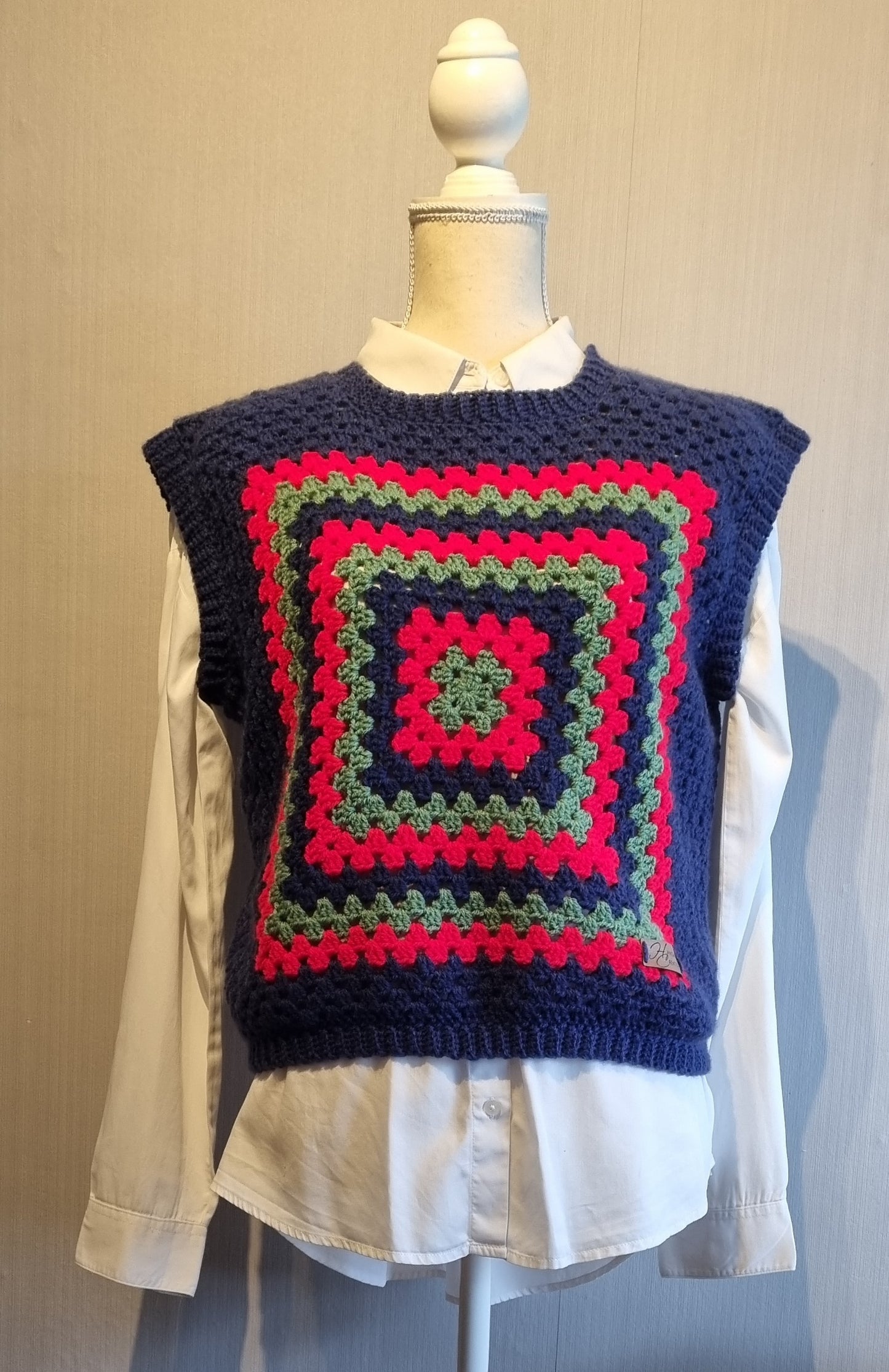 Granny Square Debardeur