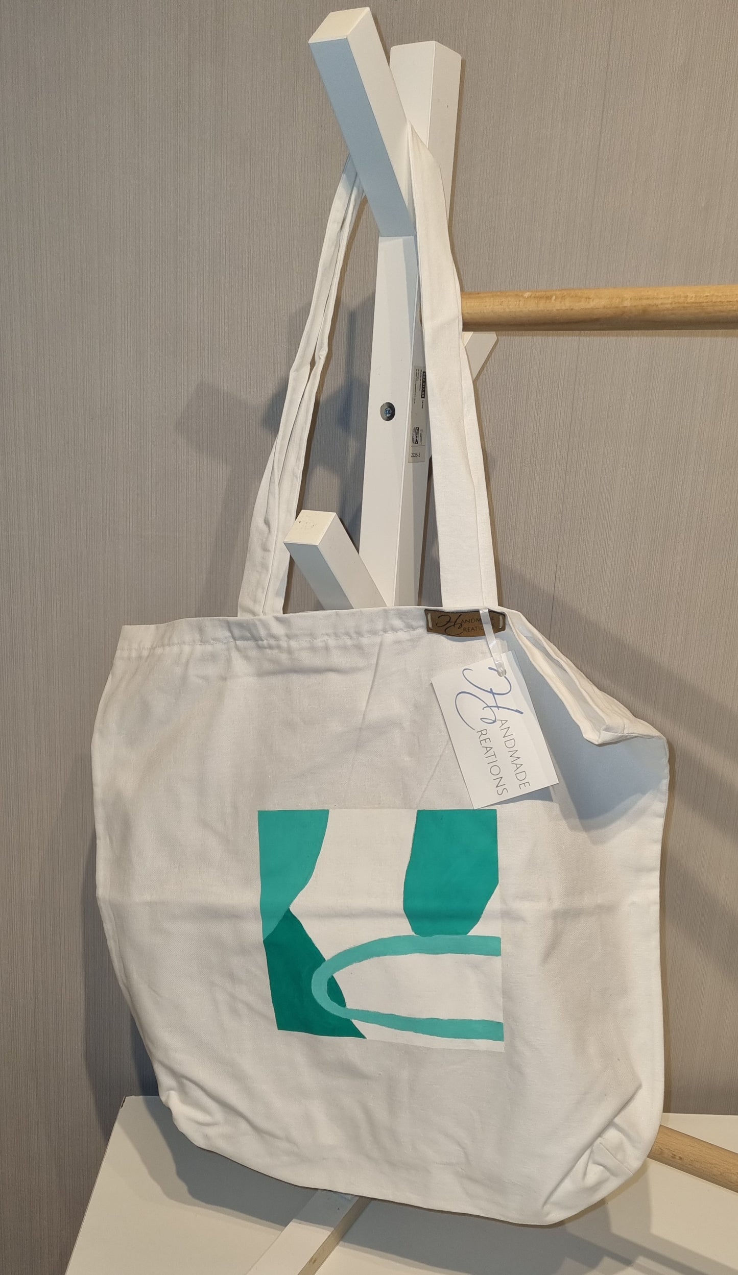 Handgeschilderde Tote-Bag