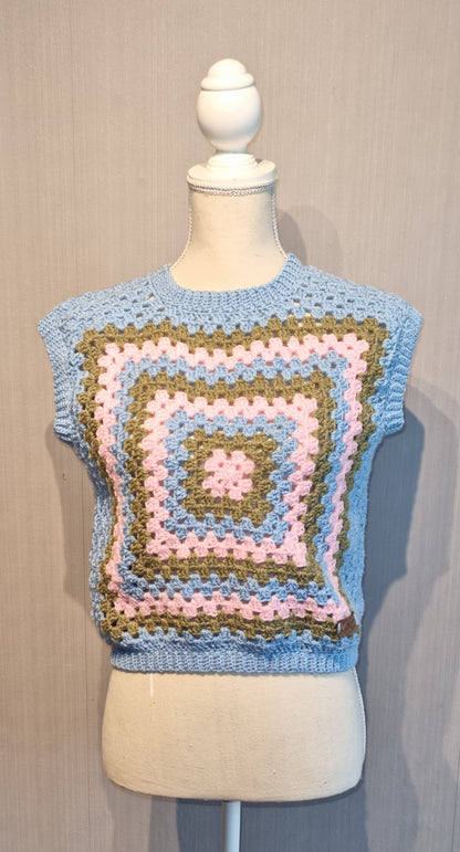 Granny Square Debardeur