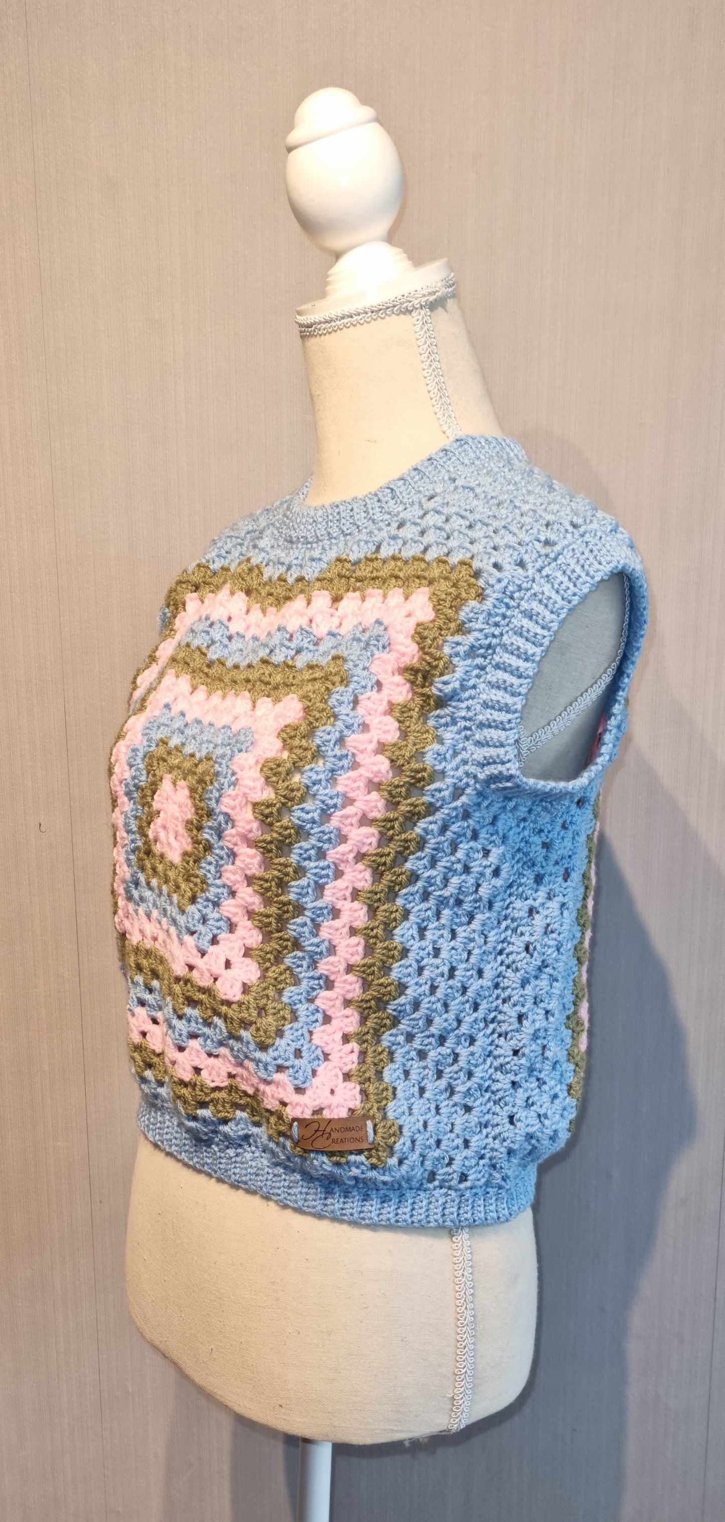 Granny Square Debardeur